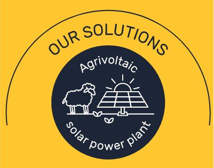 Agrivoltaic solar power plant